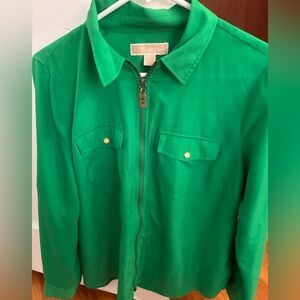 Michael Kors Emerald Green Top
